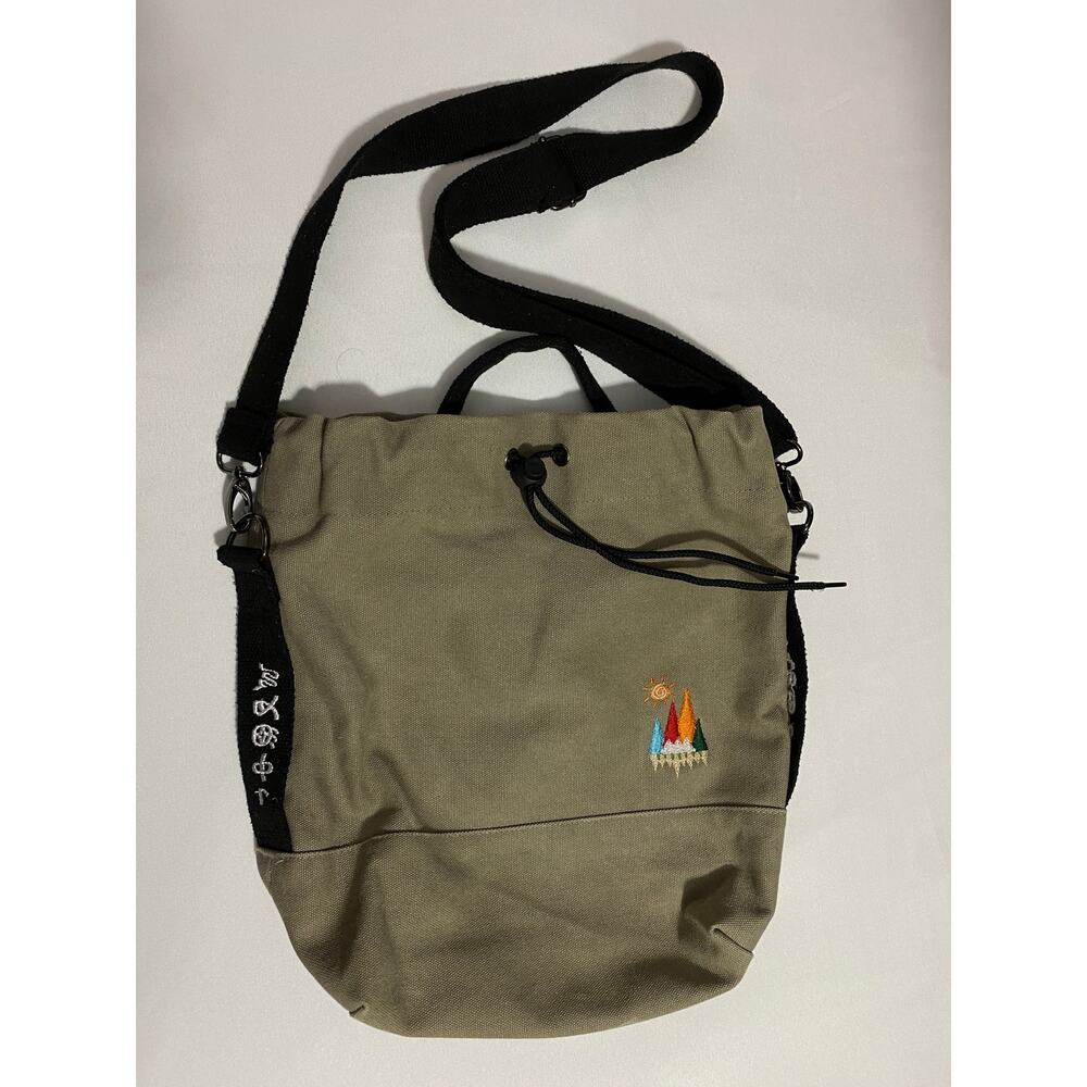 Women Canvas Tote Handbag Casual Shoulder Work Bag Crossbody Khaki